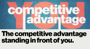 The competitive advantage standing in front of you