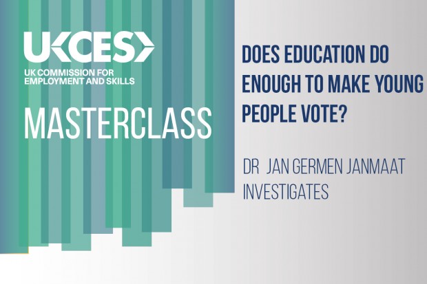 UKCES Masterclass: Does education do enough to make young people vote?